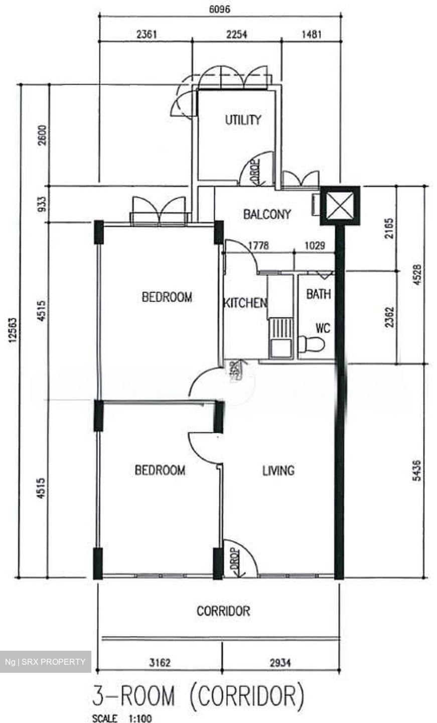 Blk 24 SIN MING VILLE (Bishan), HDB 3 Rooms #556092851